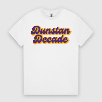 Dunstan Decade Band Tee White Thumbnail