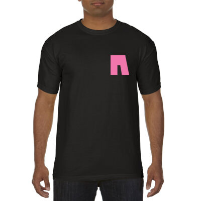Pink Shorts Logo Tee Thumbnail